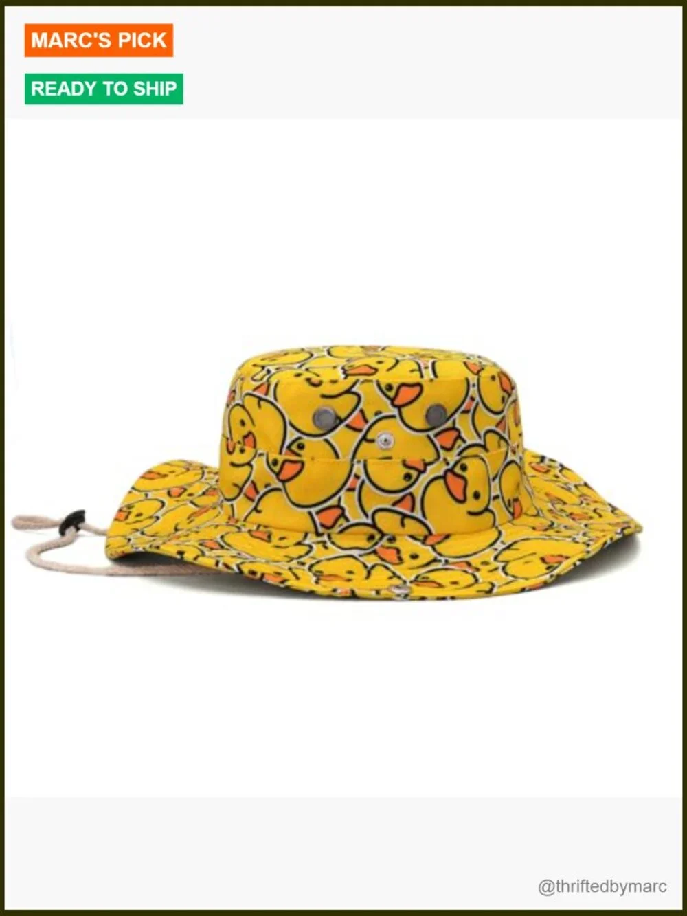 Reversible Bucket Hat with Strap, Packable Sun Hat for Hiking Beach